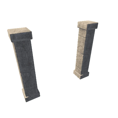 Staircase Straight Pillars 1B1